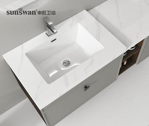 申旺卫浴都灵系列浴室柜sw683082产品效果图
